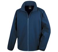 (XXL, Navy) Result Core Mens Printable Soft Shell Jacket