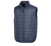 Result Core Men's Promo Padded Body Warmer in Navy | Size: Small Result Core Navy S