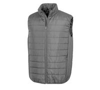 (3XL, Grey) Result Core Mens Promo Padded Body Warmer