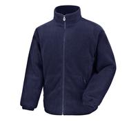 (4XL, Navy) Result Core Mens Quilted Polartherm Winter Fleece Jacket