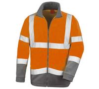 Result Core Mens Reflective Safety Micro Fleece Jacket (Pack RW6884