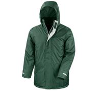 Result Core Men's Winter Parka in Bottle Green | Size: 2XL Result Core Bottle Green 2XL