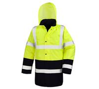Result Core Motorway two-tone safety coat - Mens Jacket, 100% Polyester