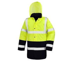 Result Core Motorway two-tone safety coat - Mens Jacket, 100% Polyester