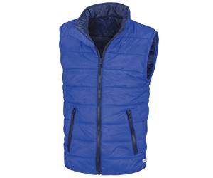 Result Core Padded Body Warmer in Mid Blue | Size: 9-10 Years Result Core Mid Blue 9-10 Years