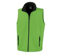 Result Core Printable softshell bodywarmer - Mens, Oeko-Tex, Zipped pockets