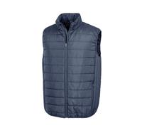 Result Core Promo padded bodywarmer - Full front YKK zip with chin guard