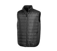 Result Core Promo padded bodywarmer - Full front YKK zip with chin guard
