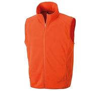 Result Core R116X Mens Microfleece Gilet - Orange - L