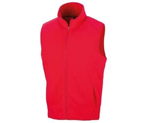 Result Core R116X Mens Microfleece Gilet - Red - 3XL