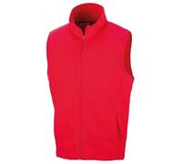Result Core R116X Mens Microfleece Gilet - Red - L