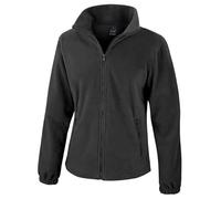 Result Core R220F Ladies Fashion Fit Outdoor Fleece - Black - S