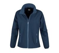 Result Core R231F Ladies Printable Softshell Jacket - Navy/Navy - M