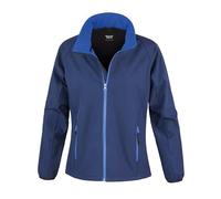 Result Core R231F Ladies Printable Softshell Jacket - Navy/Royal - XL
