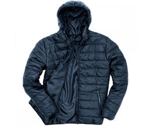 Result Core R233M Result Mens Soft Padded Jacket Navy Blue Size: L Col L