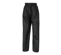 Result Core Stormdri Rain Over Trouser Pants in Black | Size: 11-12 Years Result Black 11-12 Years
