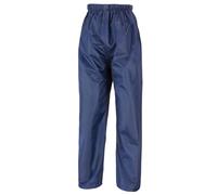 Result Core Stormdri Rain Over Trouser Pants in Navy | Size: 7-8 Years Result Navy 7-8 Years