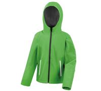 Result Core TX Performance Hooded Soft Shell Jacket in Green | Size: 9-10 Years Result Core Green 9-10 Years