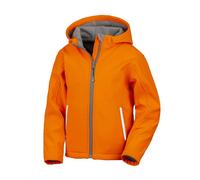 Result Core TX Performance Hooded Soft Shell Jacket in Orange | Size: 11-12 Years Result Core Orange 11-12 Years