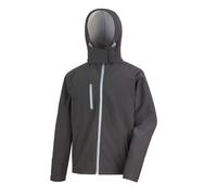 Result Core TX Performance Hooded Softshell Jacket Black/Grey S