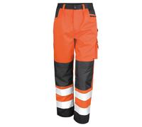 Result Core Unisex Adult Hi-Vis Safety Cargo Trousers / N/A N/A RW10255