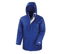 Result Core Unisex Winter Long Parka R207X - Waterproof Jacket Hooded Warm Coat