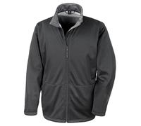 Result Core Value R209M Mens Softshell Jacket - Black - XS