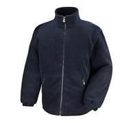 Result Core Value R219X Mens Polartherm Quilted Winter Fleece - Black - XL