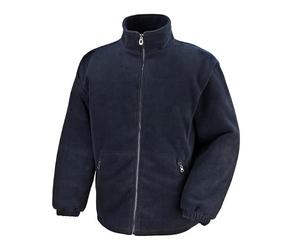 Result Core Value R219X Mens Polartherm Quilted Winter Fleece - Black - XL