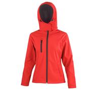(8 UK, Red/Black) Result Core Womens/Ladies Core TX Performance Soft Shell Jacket