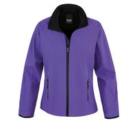 Result Core Women's Soft Shell Jacket in Purple | Size: Medium Result Core Purple M
