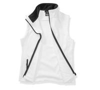 Result Core Women's printable softshell bodywarmer - Zipped pockets, Chin guard