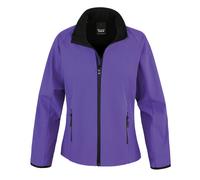 Result Core Women's Printable Softshell Jacket R231F - Ladies Winter Fleece Coat