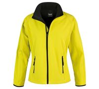 Result Core Women's Soft Shell Jacket in Yellow | Size: XS Result Core Yellow XS