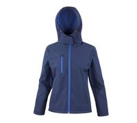 Result Core Women's Softshell Hooded Jacket Waterproof Windproof Active Wear