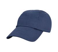 Result Cotton Low Profile Baseball Cap in Navy Result Navy One Size