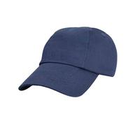 Result Cotton Low Profile Cap in Navy Result Navy One Size