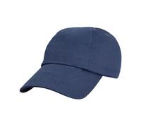 Result Cotton Low Profile Cap in Navy Result Navy One Size