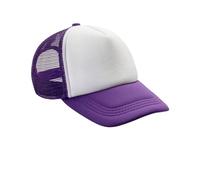 Result Detroit Trucker Cap (One Size) (Purple/White)