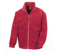 Result Fleece Jacket Polar Thermal Zip Top Large Pockets Adjustable Hem Warm