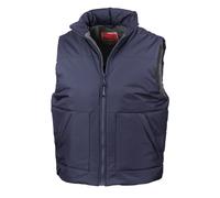 Result Fleece-lined bodywarmer R044X - Mens, Deep-cut armholes for comfort