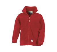 Result Full Zip Active Anti Pilling Fleece Jacket in Red | Size: 4-6 Years Result Red 4-6 Years