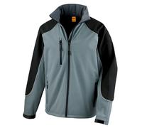 Result Genuine Men's Premium Hooded Ripstop Softshell Jacket R118X