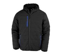 Result Genuine Recycled Black Compass Padded Winter Jacket-Softshell Bodywarmer