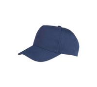 Result Genuine Recycled Childrens/Kids Core Recycled Baseball Cap (One Size) (Navy)