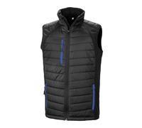 Result Compass Pad Softshell Gilet XS Black/Black