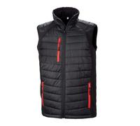 Result Compass Pad Softshell Gilet XS Black/Black