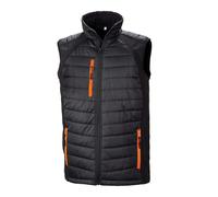 Result Compass Pad Softshell Gilet XS Black/Black