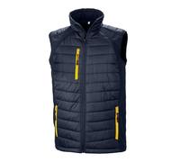 Result Compass Pad Softshell Gilet XS Black/Black