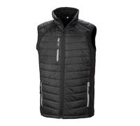 Result Compass Pad Softshell Gilet XS Black/Black